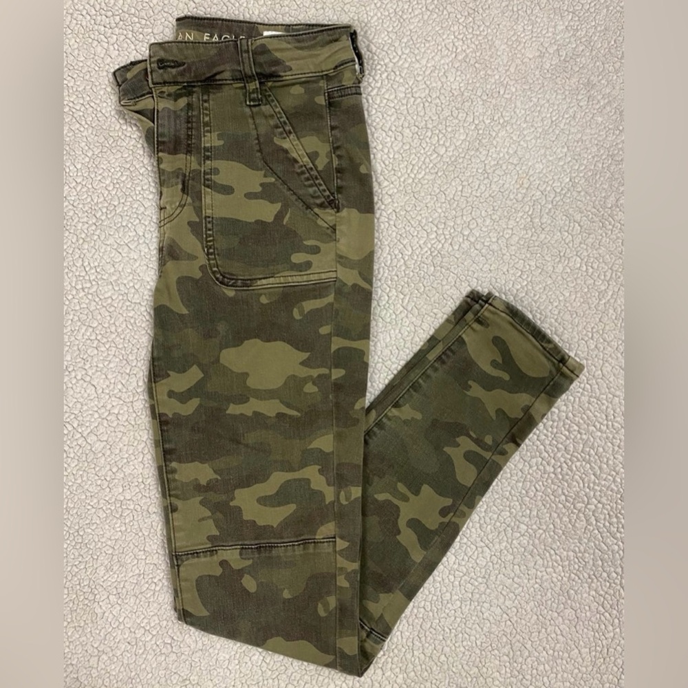 American Eagle Camouflage Jeans